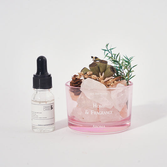 Blush Quartz|Natural Crystal Aroma Diffuser