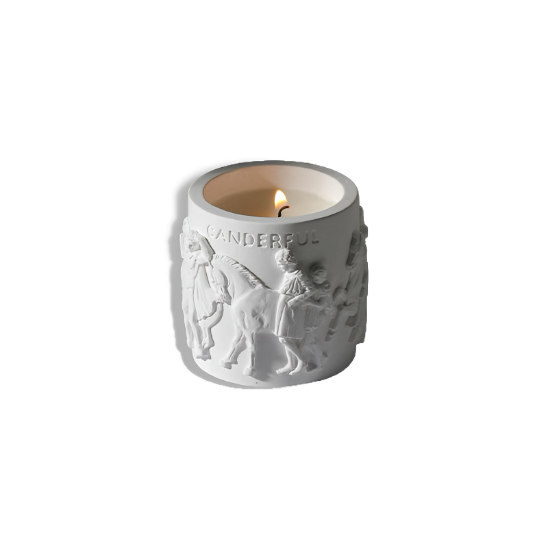 Sculpted Aroma Candle