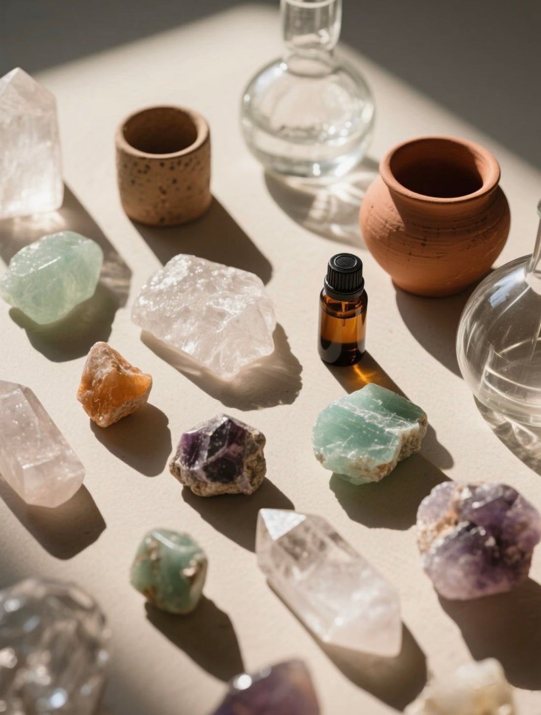 Crystal + Essential Oil = Nature’s Oldest Energy Ritual