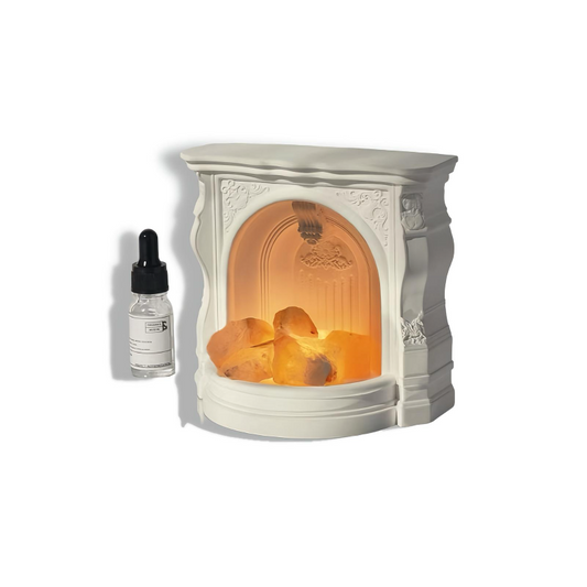 Crystal Hearth Diffuser — Aroma Light Sculpture