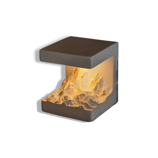 Sunrise Mountain Diffuser — Sculpted Aroma Night Light
